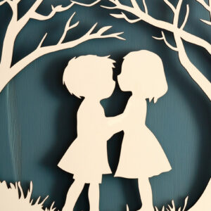 Intra απο ξύλο plywood 3mm-4mm πάχος – Paper Cut Kids Wall Decor Δίασταση 20x20 cm INTRAFABR-114949460