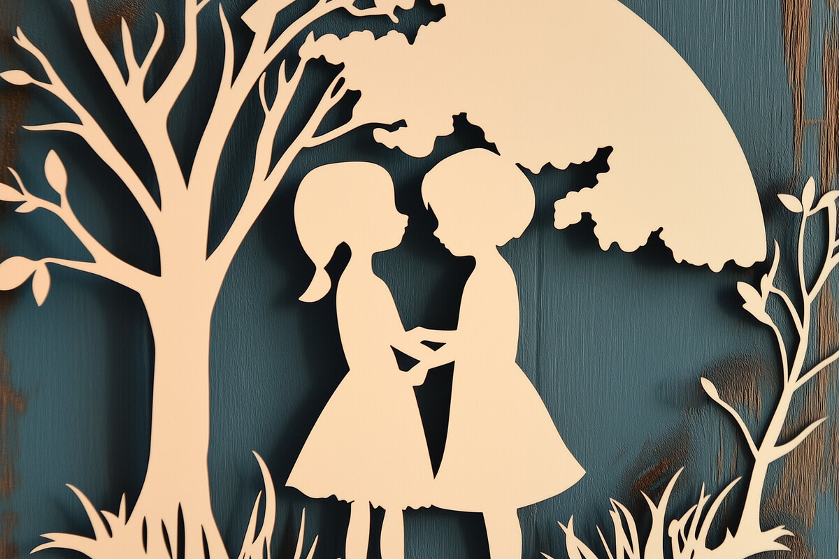 Intra απο ξύλο plywood 3mm-4mm πάχος – Paper Cut Kids Wall Decor Δίασταση  20x20 cm INTRAFABR-114949792