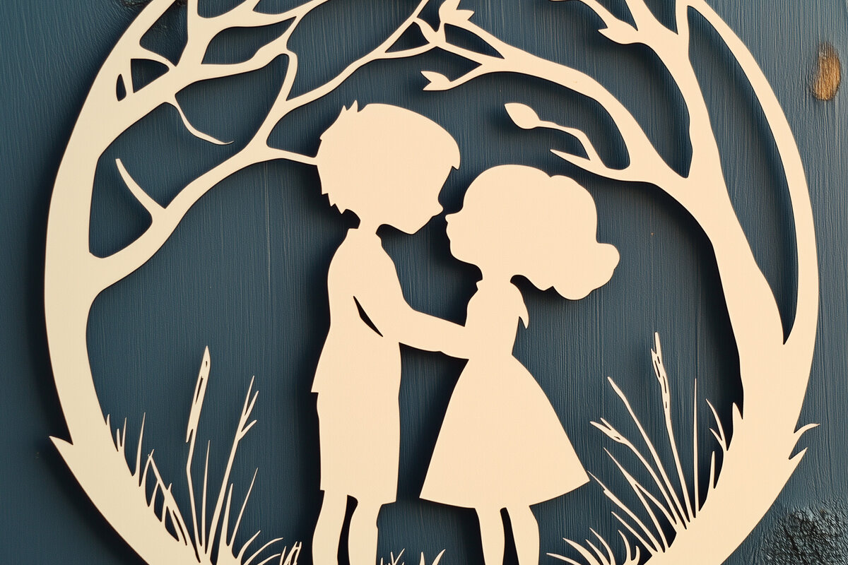 Intra απο ξύλο plywood 3mm-4mm πάχος – Paper Cut Kids Wall Decor Δίασταση  20x20 cm INTRAFABR-114950482