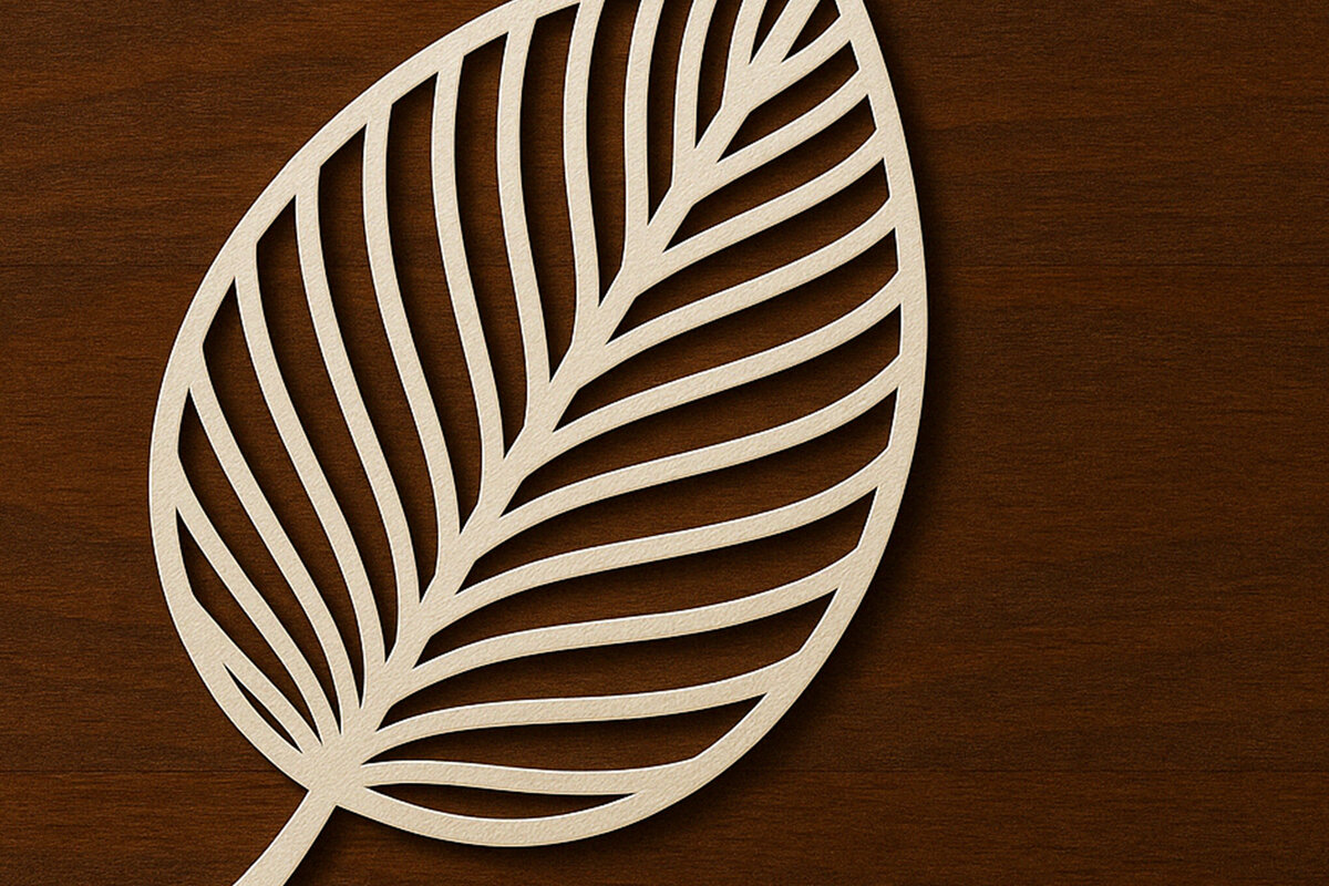 Intra απο ξύλο plywood 3mm-4mm πάχος – Αρχείο κομμένου φύλλου με χαρτί Δίασταση  20x20 cm INTRAFABR-120007166