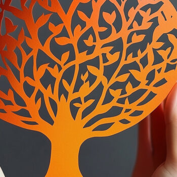 Intra απο ξύλο plywood 3mm-4mm πάχος – Paper Cut Love Tree Bundle Δίασταση  20x20 cm INTRAFABR-112697831 - Image 10