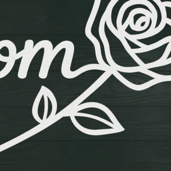 Intra απο ξύλο plywood 3mm-4mm πάχος – Paper Cut Mom Rose Stick Bundle Δίασταση 20x20 cm INTRAFABR-121272625 - Image 5