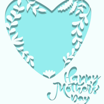 Intra απο ξύλο plywood 3mm-4mm πάχος – Πακέτο για τη γιορτή της μητέρας σε χαρτί Δίασταση  20x20 cm INTRAFABR-119643112 - Image 3