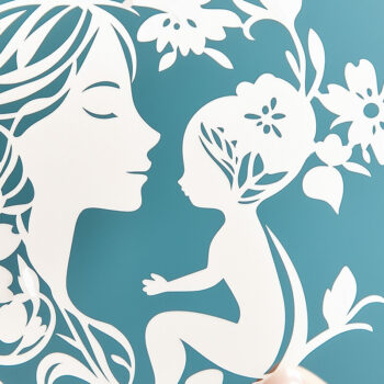 Intra απο ξύλο plywood 3mm-4mm πάχος – Πακέτο Paper Cut Mother's Day Δίασταση 20x20 cm INTRAFABR-117425686 - Image 3