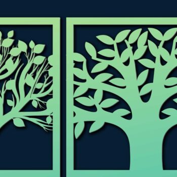 Intra απο ξύλο plywood 3mm-4mm πάχος – Πακέτο Φυσικό Διακόσμηση Τοίχων με Χαρτί Δίασταση  20x20 cm INTRAFABR-68549998 - Image 2