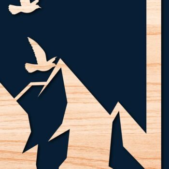 Intra απο ξύλο plywood 3mm-4mm πάχος – Πακέτο Φυσικό Διακόσμηση Τοίχων με Χαρτί Δίασταση  20x20 cm INTRAFABR-68549998 - Image 5