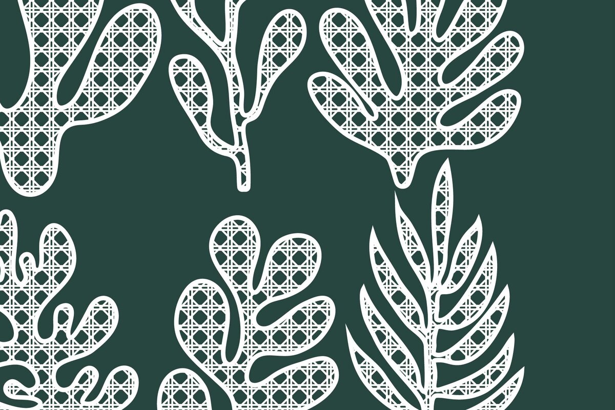 Intra απο ξύλο plywood 3mm-4mm πάχος – Πακέτο Paper Cut Organic Plants Δίασταση  20x20 cm INTRAFABR-65787106