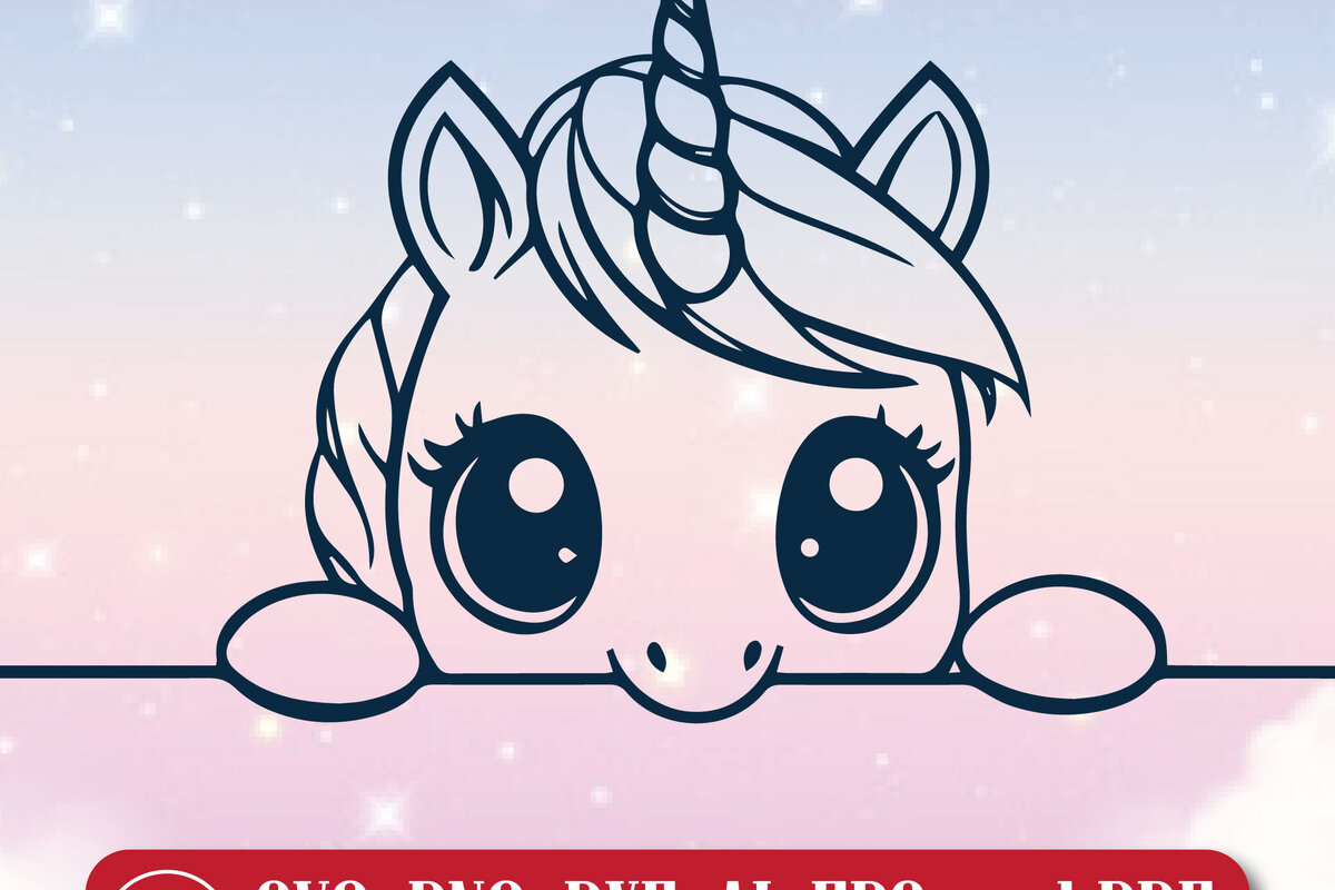 Intra απο ξύλο plywood 3mm-4mm πάχος – Paper Cut Peeking Unicorn Δίασταση  20x20 cm INTRAFABR-107611296