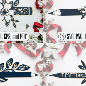 Intra απο ξύλο plywood 3mm-4mm πάχος – Χάρτινο μολύβι με λουλούδια πακέτο Δίασταση  20x20 cm INTRAFABR-104761414 - Image 1