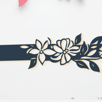 Intra απο ξύλο plywood 3mm-4mm πάχος – Χάρτινο μολύβι με λουλούδια πακέτο Δίασταση  20x20 cm INTRAFABR-104761414 - Image 5