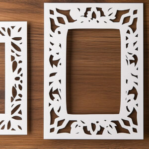 Intra απο ξύλο plywood 3mm-4mm πάχος – Paper Cut Photo Frames Δίασταση  45x45 cm INTRAFABR-116070544