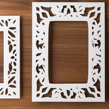 Intra απο ξύλο plywood 3mm-4mm πάχος – Paper Cut Photo Frames Δίασταση  45x45 cm INTRAFABR-116070544 - Image 1