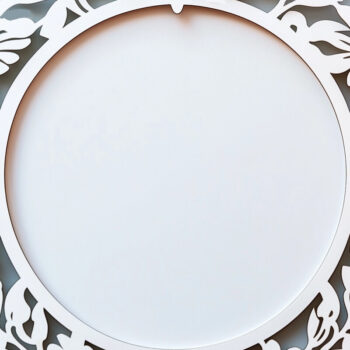 Intra απο ξύλο plywood 3mm-4mm πάχος – Paper Cut Photo Frames Δίασταση  45x45 cm INTRAFABR-116080093 - Image 1