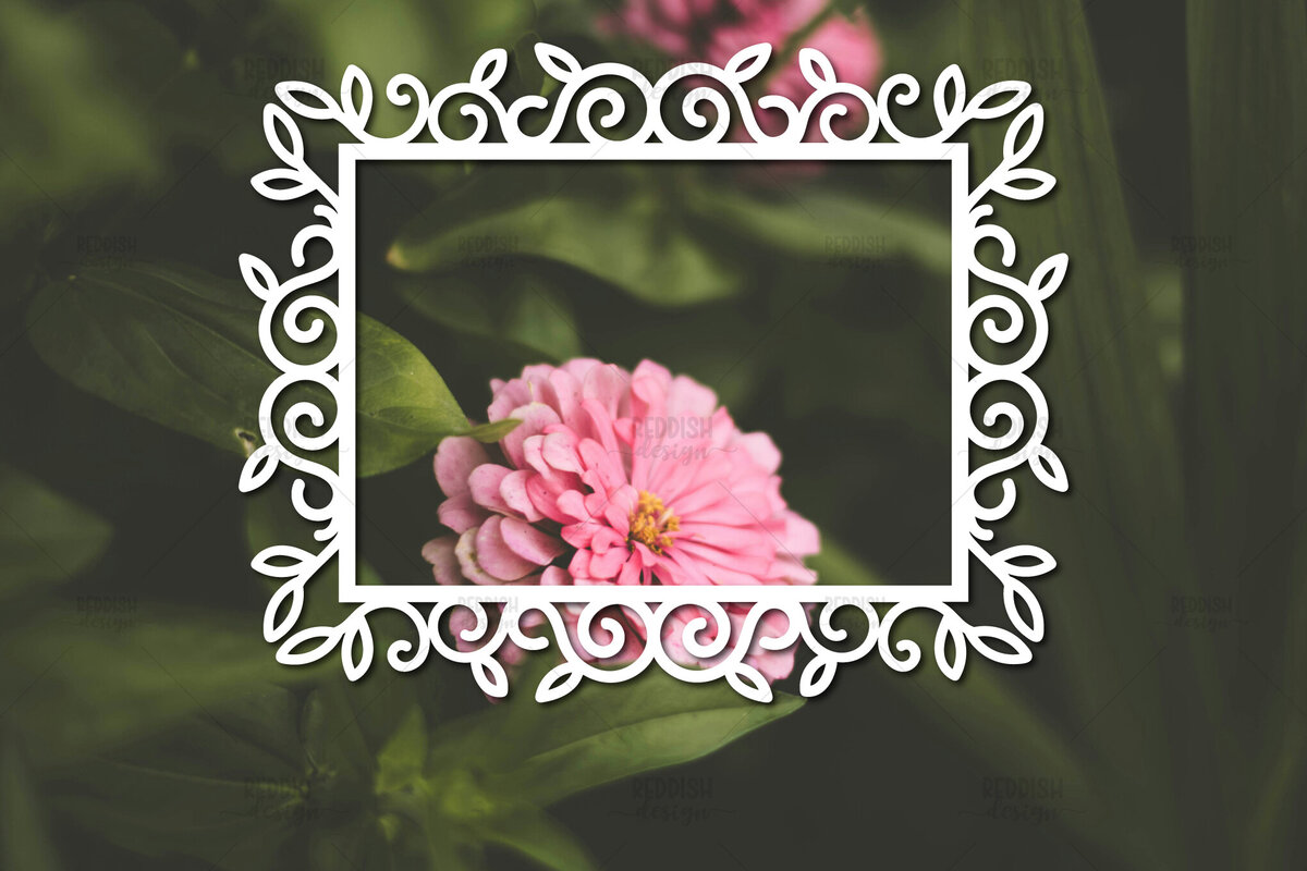 Intra απο ξύλο plywood 3mm-4mm πάχος – Paper Cut Spring Κορνίζα φωτογραφιών Δίασταση  20x20 cm INTRAFABR-114737211