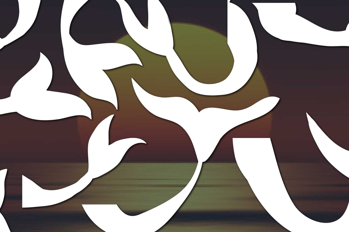 Intra απο ξύλο plywood 3mm-4mm πάχος – Πακέτο Paper Cut Tails Mermaids Δίασταση  20x20 cm INTRAFABR-77748817