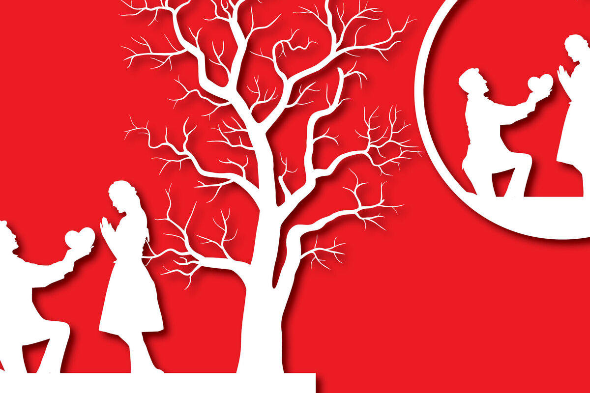 Intra απο ξύλο plywood 3mm-4mm πάχος – Paper Cut Valentine Decor Bundle Δίασταση  20x20 cm INTRAFABR-88292505