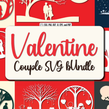 Intra απο ξύλο plywood 3mm-4mm πάχος – Paper Cut Valentine Decor Bundle Δίασταση  20x20 cm INTRAFABR-88294019 - Image 1