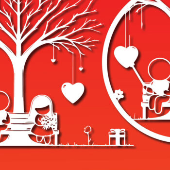 Intra απο ξύλο plywood 3mm-4mm πάχος – Paper Cut Valentine Decor Bundle Δίασταση  20x20 cm INTRAFABR-88294019 - Image 2