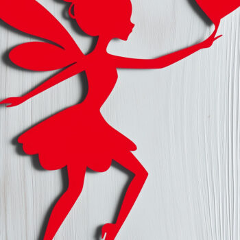 Intra απο ξύλο plywood 3mm-4mm πάχος – Πακέτο Paper Cut Valentine Fairy Δίασταση  20x20 cm INTRAFABR-112813733 - Image 8