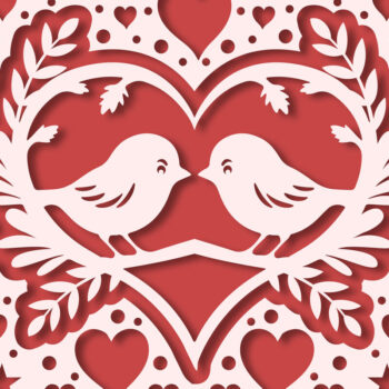 Intra απο ξύλο plywood 3mm-4mm πάχος – Πακέτο Card Valentine's Cut Paper Cut Δίασταση 20x20 cm INTRAFABR-113995525 - Image 8