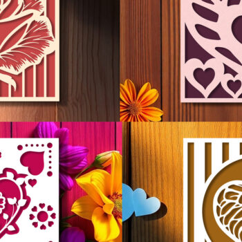 Intra απο ξύλο plywood 3mm-4mm πάχος – Πακέτο Card Valentine's Cut Paper Cut Δίασταση 20x20 cm INTRAFABR-113995525 - Image 17