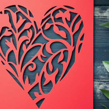 Intra απο ξύλο plywood 3mm-4mm πάχος – Πακέτο Card Valentine's Cut Paper Cut Δίασταση 20x20 cm INTRAFABR-112461102 - Image 7
