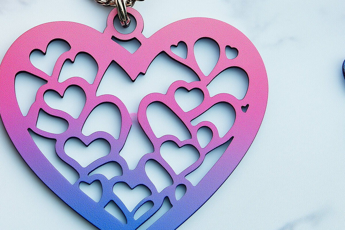 Intra απο ξύλο plywood 3mm-4mm πάχος – Κοπή χαρτιού Μπρελόκ για την ημέρα του Αγίου Βαλεντίνου Δίασταση  5x5 cm INTRAFABR-113980291