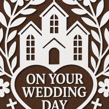 Intra απο ξύλο plywood 3mm-4mm πάχος – Πακέτο Κάρτας Γάμου κομμένο χαρτί Δίασταση 20x20 cm INTRAFABR-119904234 - Image 4