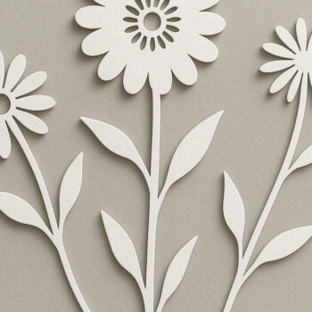 Intra απο ξύλο plywood 3mm-4mm πάχος – Paper Cut Wildflower Bundle Δίασταση  20x20 cm INTRAFABR-120364721 - Image 4