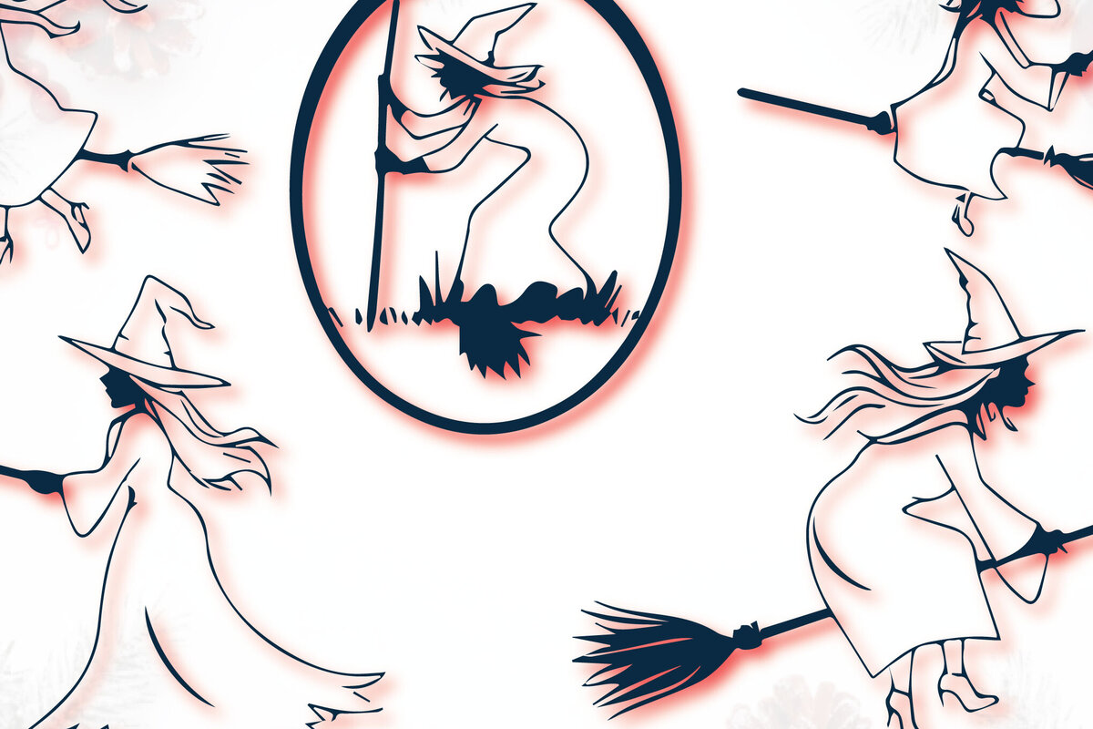 Intra απο ξύλο plywood 3mm-4mm πάχος – Αρχείο κοπής χαρτιού Witch Δίασταση  20x20 cm INTRAFABR-108819794