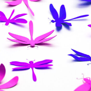 Intra απο ξύλο plywood 3mm-4mm πάχος – Χαρτί Dragonfly Δίασταση  20x20 cm INTRAFABR-25463190 - Image 8