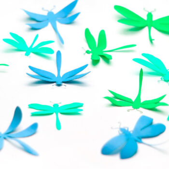 Intra απο ξύλο plywood 3mm-4mm πάχος – Χαρτί Dragonfly Δίασταση  20x20 cm INTRAFABR-25463190 - Image 10