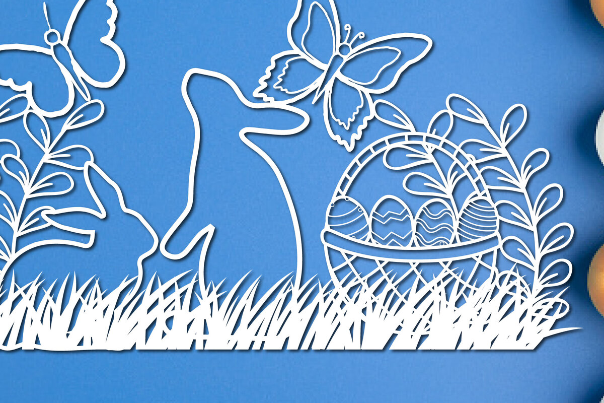 Intra απο ξύλο plywood 3mm-4mm πάχος – Κόψτε χαρτί/λέιζερ Πασχαλινή διακόσμηση Δίασταση  20x20 cm INTRAFABR-25873215