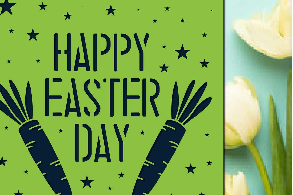 Intra απο ξύλο plywood 3mm-4mm πάχος – Δωροκάρτα για την Ημέρα του Πάσχα από χαρτί/Λέιζερ Δίασταση  20x20 cm INTRAFABR-62335655