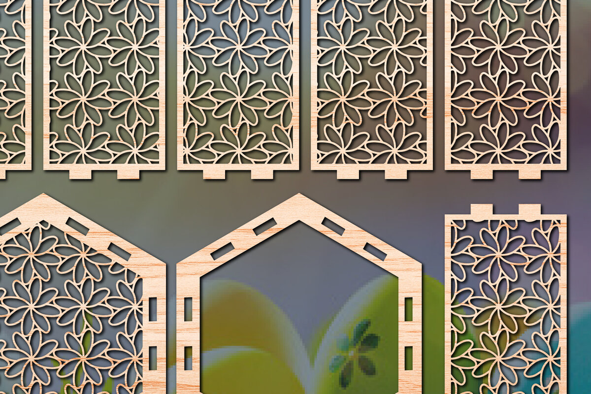 Intra απο ξύλο plywood 3mm-4mm πάχος – Χαρτί/λέιζερ Κόψιμο Πασχαλινό Φανάρι Δίασταση  20x20 cm INTRAFABR-56569779