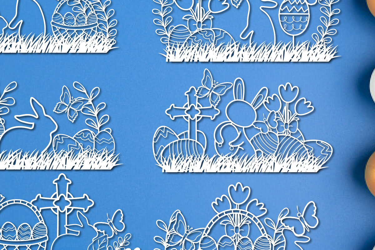 Intra απο ξύλο plywood 3mm-4mm πάχος – Πασχαλινό ντεκόρ Δέσμη κοπής χαρτιού/λέιζερ Δίασταση  20x20 cm INTRAFABR-25874105