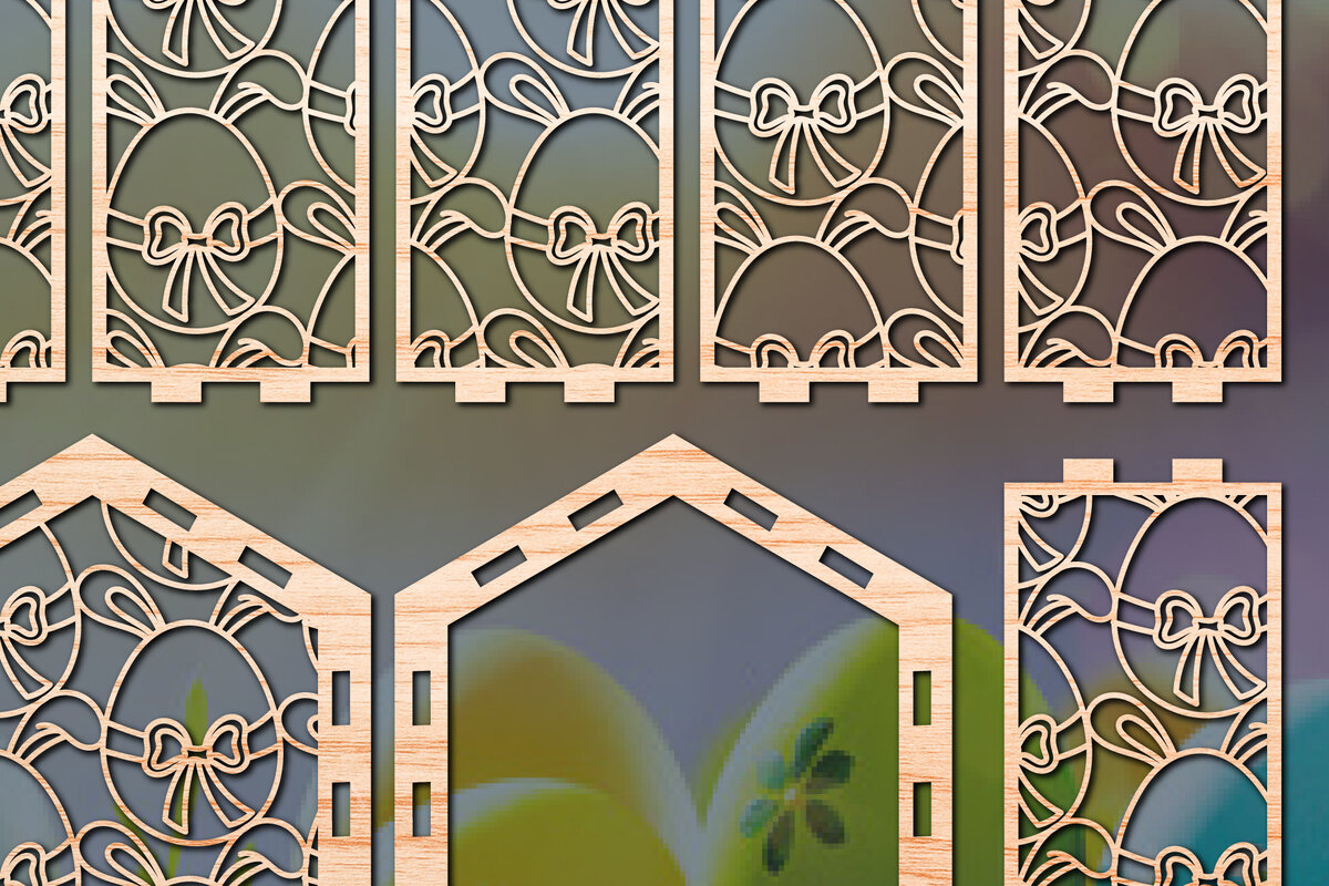 Intra απο ξύλο plywood 3mm-4mm πάχος – Χαρτί/λέιζερ Cut Tree of Life Lantern Δίασταση  20x20 cm INTRAFABR-56560446