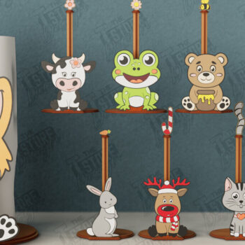 Intra απο ξύλο plywood 3mm-4mm πάχος – Πακέτο χαρτοπετσέτας | Κουζίνα | CNC Δίασταση  20x20 cm INTRAFABR-112629189 - Image 1