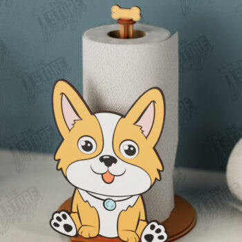 Intra απο ξύλο plywood 3mm-4mm πάχος – Χαρτοπετσέτα | Σχήμα σκύλου | Κουζίνα Δίασταση  20x20 cm INTRAFABR-112628977 - Image 1