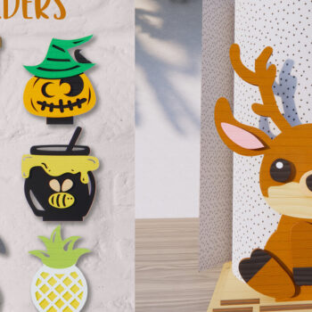 Intra απο ξύλο plywood 3mm-4mm πάχος – Πακέτο με ρολό χαρτοπετσέτας κοπής με λέιζερ Δίασταση  20x20 cm INTRAFABR-84589612 - Image 2