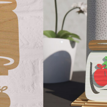 Intra απο ξύλο plywood 3mm-4mm πάχος – Πακέτο με ρολό χαρτοπετσέτας κοπής με λέιζερ Δίασταση  20x20 cm INTRAFABR-84589612 - Image 7