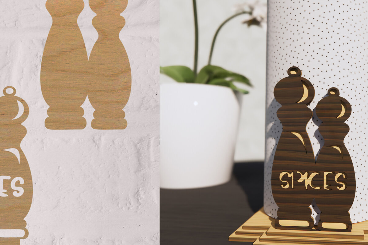 Intra απο ξύλο plywood 3mm-4mm πάχος – Χάρτινες θήκες για ρολό πετσέτας κοπής με λέιζερ Δίασταση  20x20 cm INTRAFABR-79646481