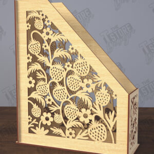 Intra απο ξύλο plywood 3mm-4mm πάχος – Δίσκος χαρτιού | Desktop Office Organizer Δίασταση  20x20 cm INTRAFABR-116214741