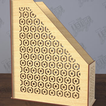 Intra απο ξύλο plywood 3mm-4mm πάχος – Δίσκος χαρτιού | Desktop Office Organizer Δίασταση  20x20 cm INTRAFABR-116214709 - Image 1