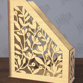 Intra απο ξύλο plywood 3mm-4mm πάχος – Δίσκος χαρτιού | Desktop Office Organizer Δίασταση 20x20 cm INTRAFABR-116214729 - Image 1