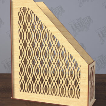 Intra απο ξύλο plywood 3mm-4mm πάχος – Δίσκος χαρτιού | Desktop Office Organizer Δίασταση  20x20 cm INTRAFABR-116214689 - Image 1