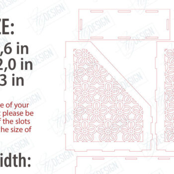 Intra απο ξύλο plywood 3mm-4mm πάχος – Δίσκος χαρτιού Δέσμη κοπής με λέιζερ | Γραφείο Δίασταση 20x20 cm INTRAFABR-122605422 - Image 2