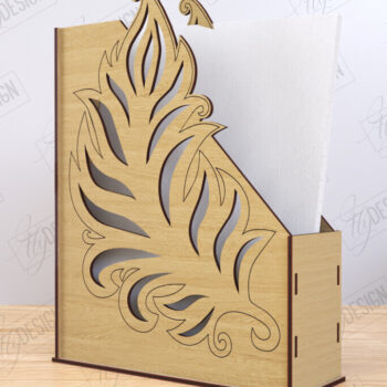 Intra απο ξύλο plywood 3mm-4mm πάχος – Δίσκος χαρτιού Δέσμη κοπής με λέιζερ | Γραφείο Δίασταση 20x20 cm INTRAFABR-122605422 - Image 6