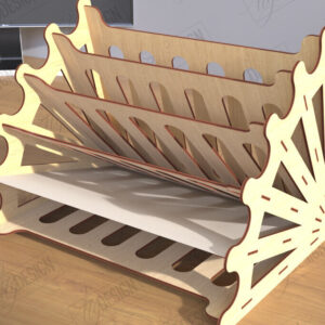 Intra απο ξύλο plywood 3mm-4mm πάχος – Δίσκος χαρτιού | Σχεδιασμός Γραφείου Δίασταση 20x20 cm INTRAFABR-122964034