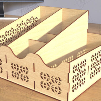 Intra απο ξύλο plywood 3mm-4mm πάχος – Δίσκος χαρτιού | Σχεδιασμός Γραφείου Δίασταση  20x20 cm INTRAFABR-122964036 - Image 1